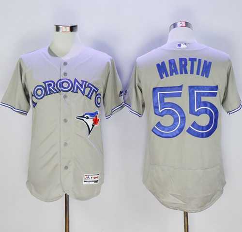 Toronto Blue Jays #55 Russell Martin Gray 2016 Flexbase Collection Stitched Jersey,We sell and wholesale Toronto Blue Jays #55 Russell Martin Gray 2016 Flexbase Collection Stitched Jersey on line form chian!